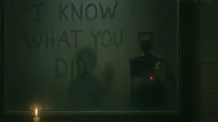 Who Left the Messages on the Mirror After the Crime Scene Was Sealed?