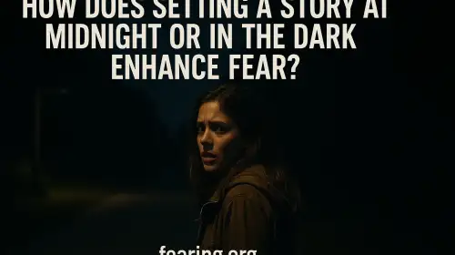 How Does Setting a Story at Midnight or in the Dark Enhance Fear?