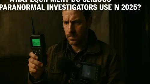 What Equipment Do Serious Paranormal Investigators Use in 2025?