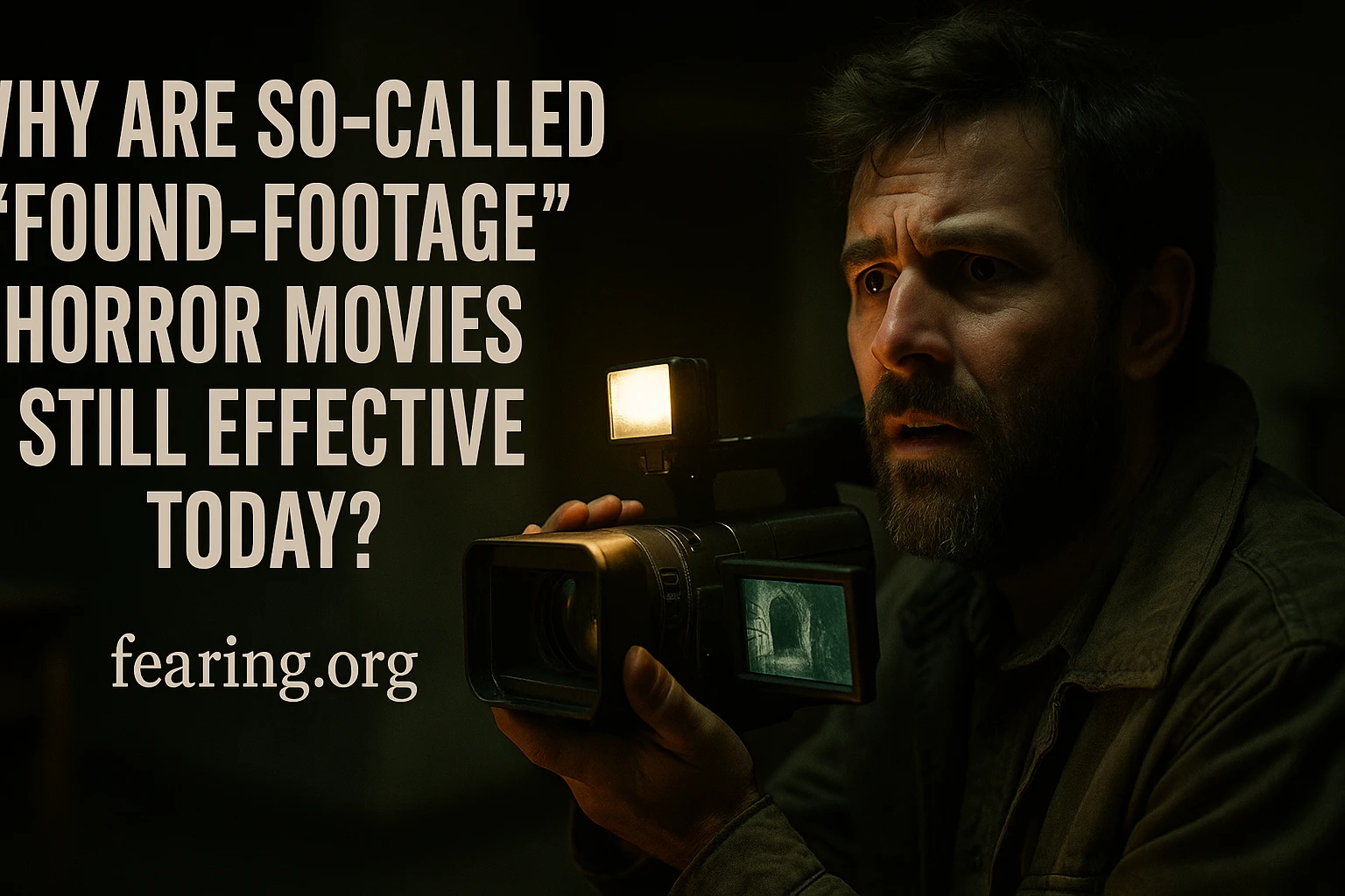 Why Are So-Called ‘Found-Footage’ Horror Movies Still Effective Today?