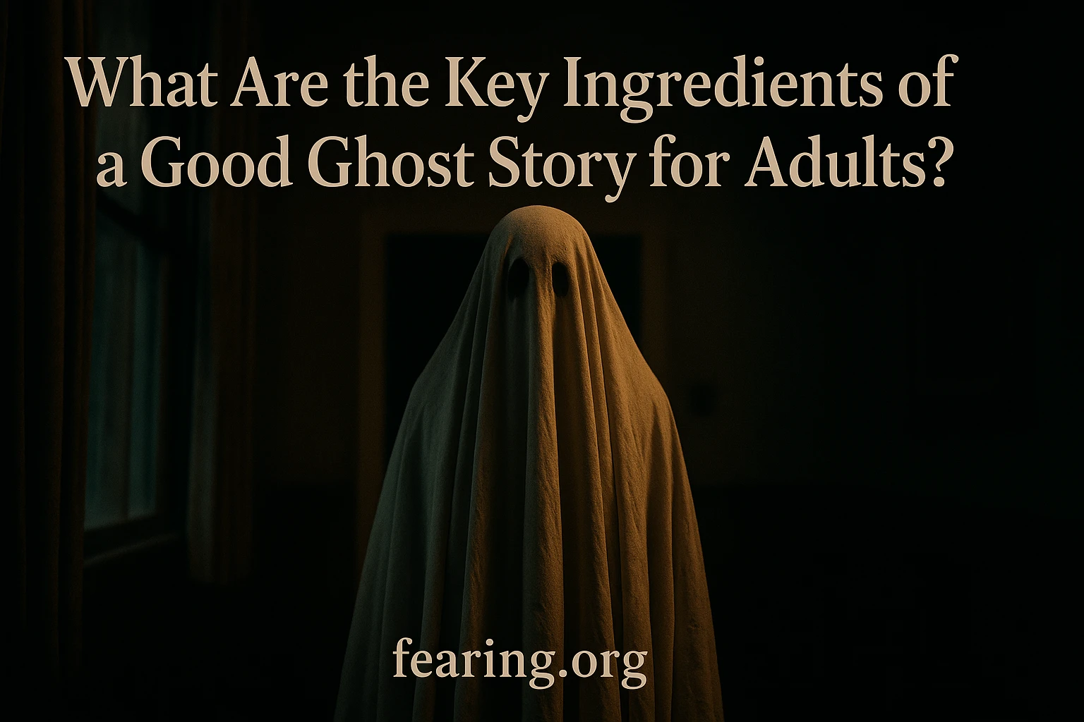 What Are the Key Ingredients of a Good Ghost Story for Adults?