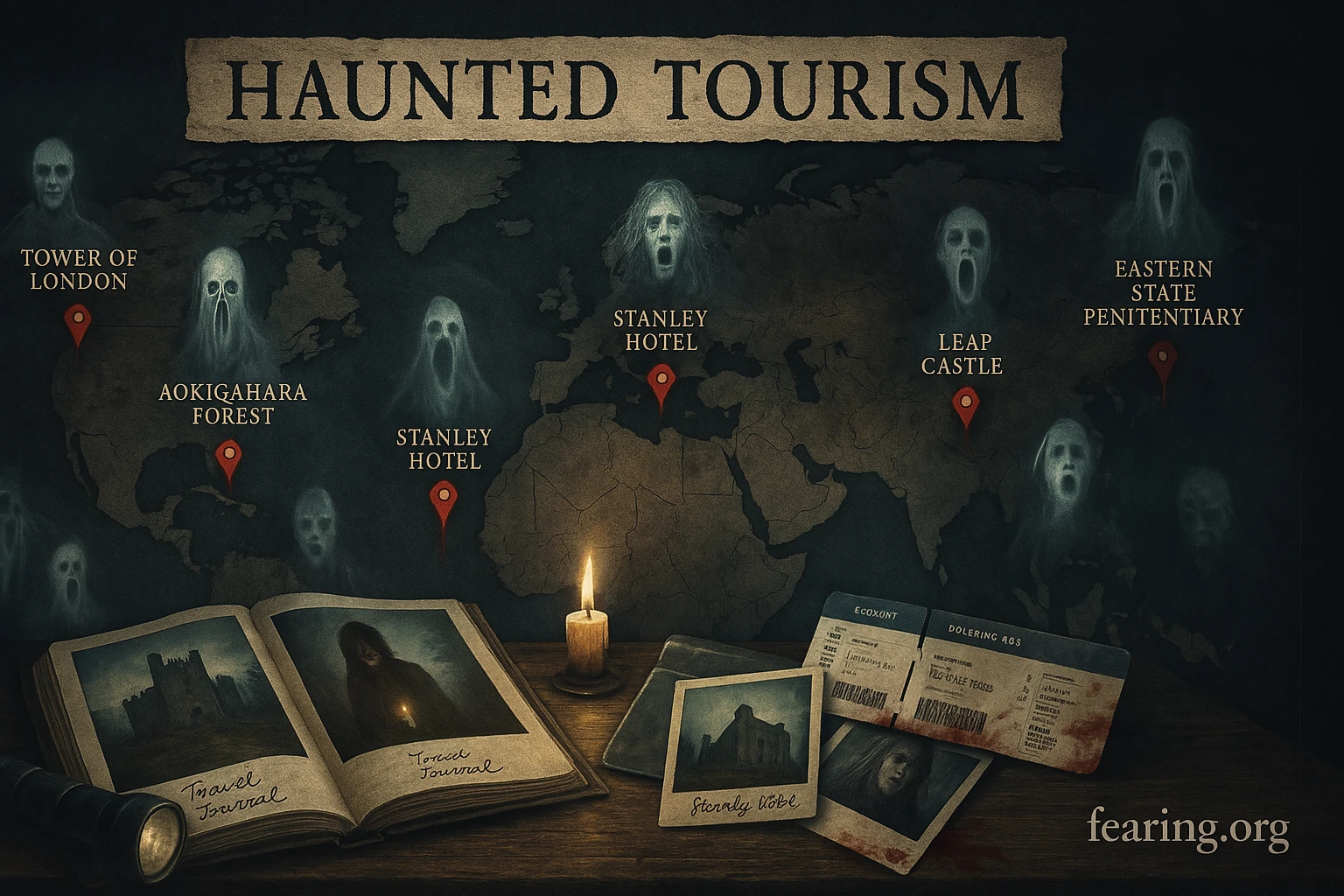 Most Haunted Places in the World That Tourists Still Visit